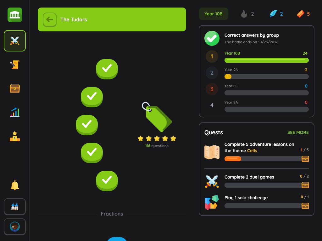 New version: path of a theme in Adventure mode