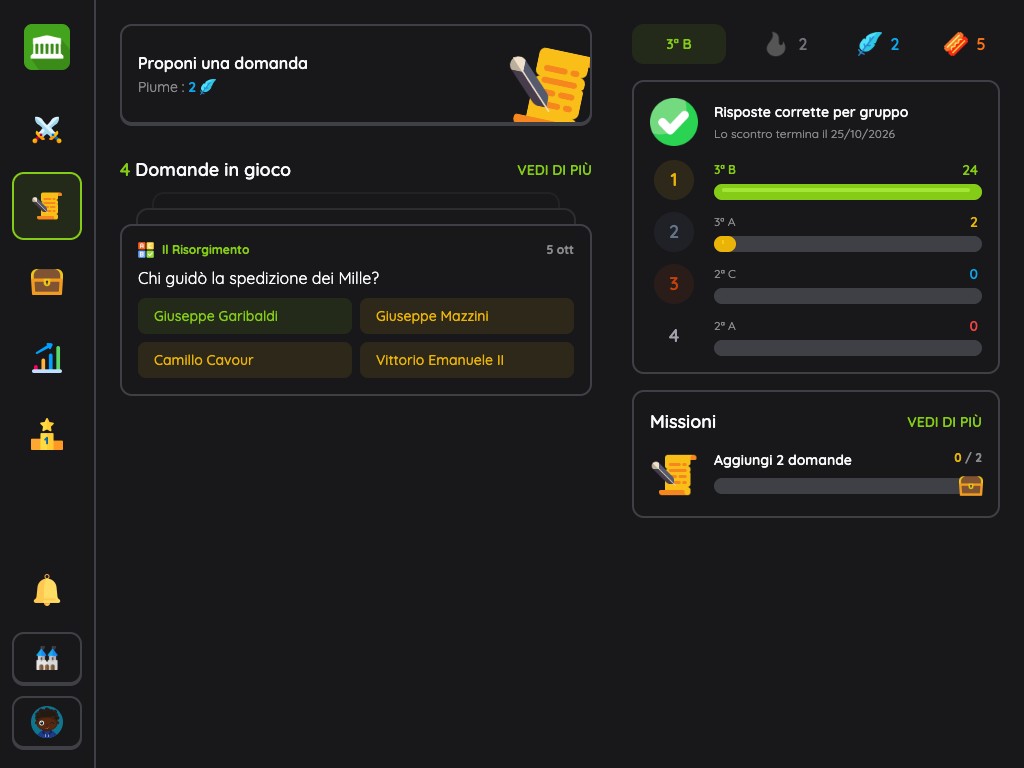 Nuova versione: scheda Contribuire